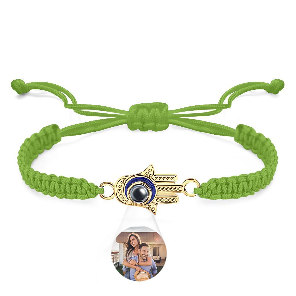Custom Projection Bracelet Evil Eye Fashion Men's Gift - MyMoonLampUk
