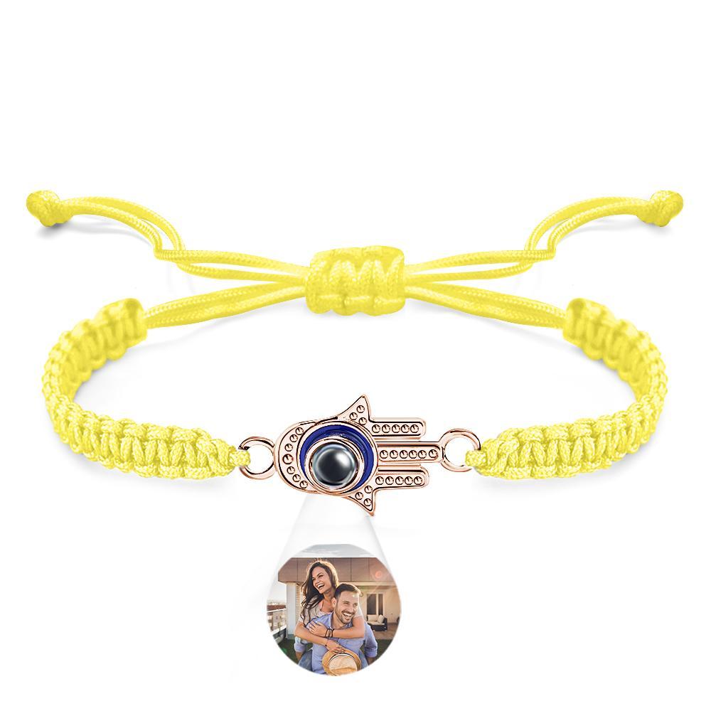 Custom Projection Bracelet Evil Eye Fashion Men's Gift - MyMoonLampUk