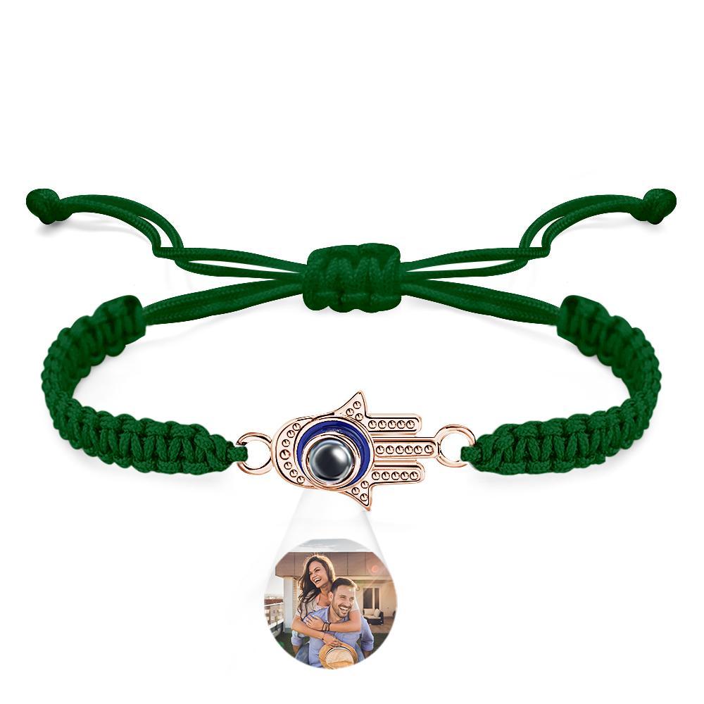 Custom Projection Bracelet Evil Eye Fashion Men's Gift - MyMoonLampUk