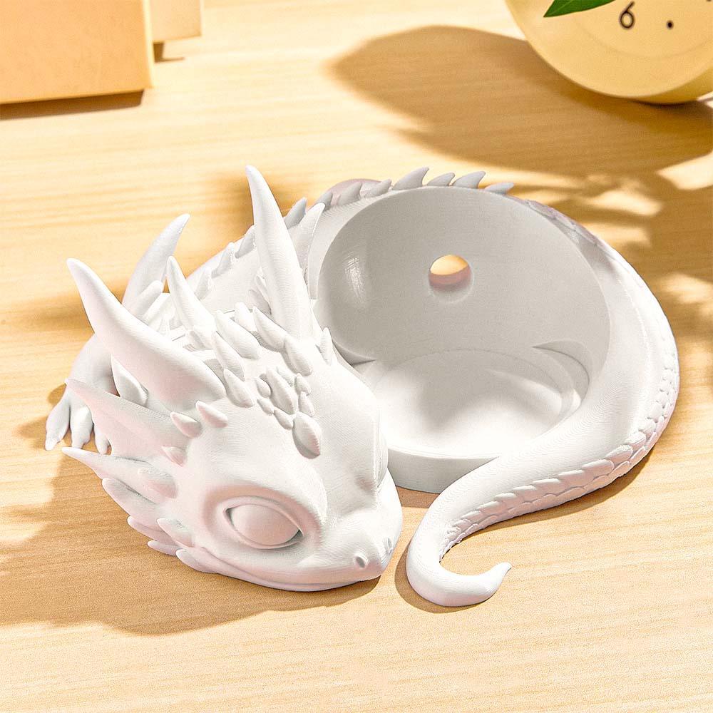 Custom Photo Moon Lamp with Dragon Base All 3D Printed