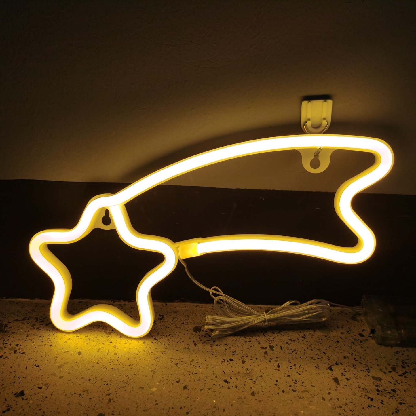 Neon Signs LED Night Light Red Flame Shape Gift For Lovers for Kids - MyMoonLampUk