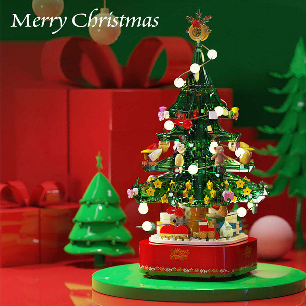 Green Light Music Christmas Tree - 486PCS