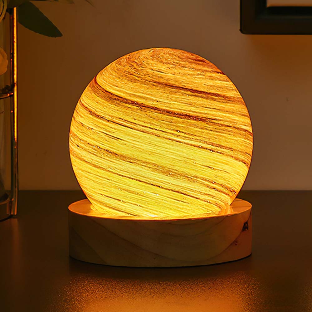 Planet Lamp Fantasy Rainbow Planet Table Lampshade Creative Romantic Sunset Couple Morning and Evening Night - photomoonlamp