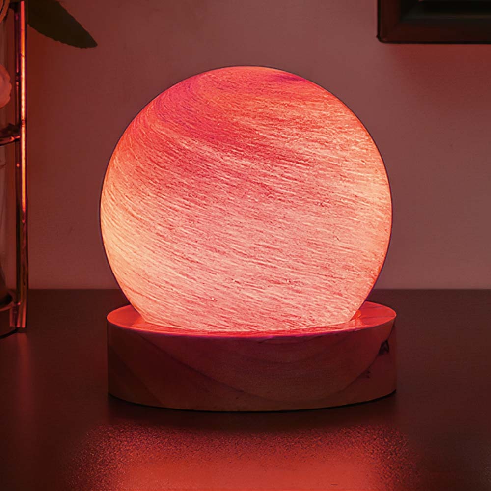 Planet Lamp Fantasy Rainbow Planet Table Lampshade Creative Romantic Sunset Couple Morning and Evening Night - photomoonlamp