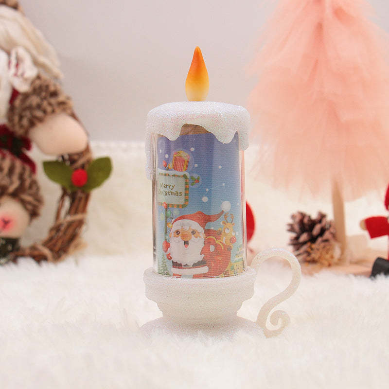 Christmas LED Flameless Candle Light For Christmas Thanksgiving New Year Decoration - mymoonlampuk