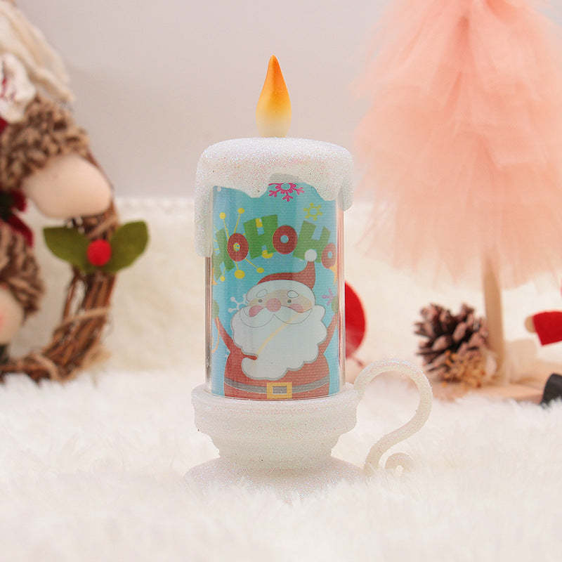 Christmas LED Flameless Candle Light For Christmas Thanksgiving New Year Decoration - mymoonlampuk