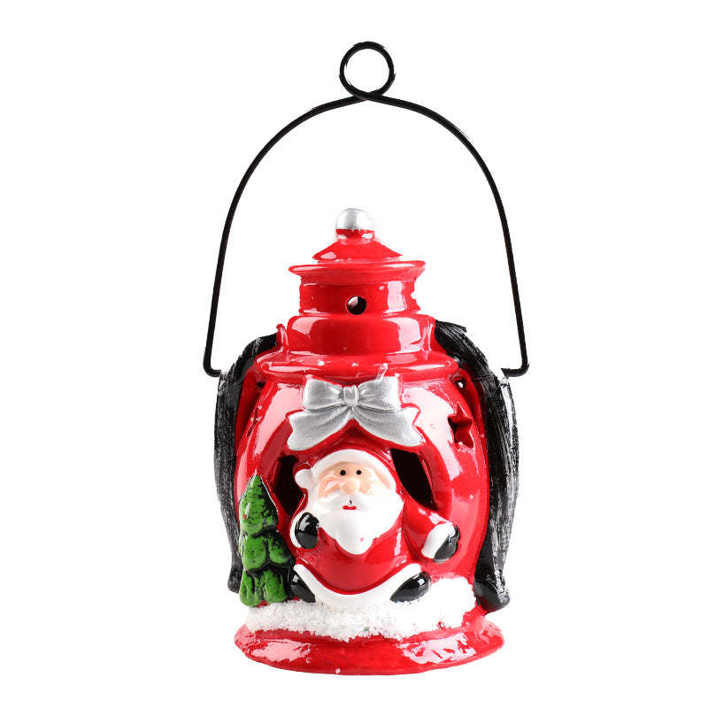 Christmas Flameless Candles Lovely Santa Claus Snowman Candle Light Christmas Decoration - mymoonlampuk