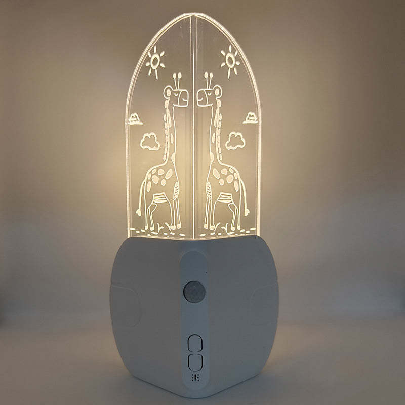 Night Light with Motion Sensor and Dusk to Dawn Sensor Corner Lamp - mymoonlampuk