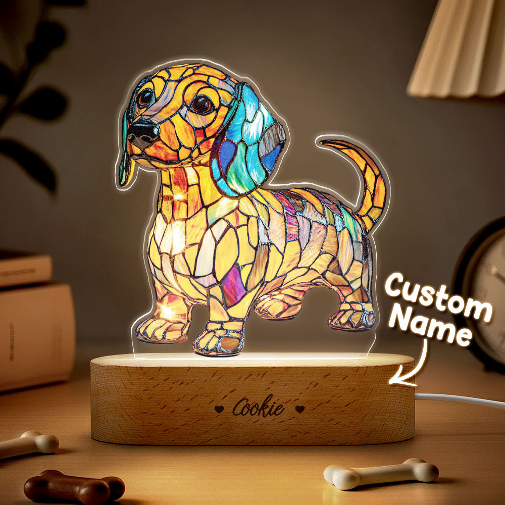 Dachshund Lamp Animal Lamps Home Decor Gifts for Dog Lovers