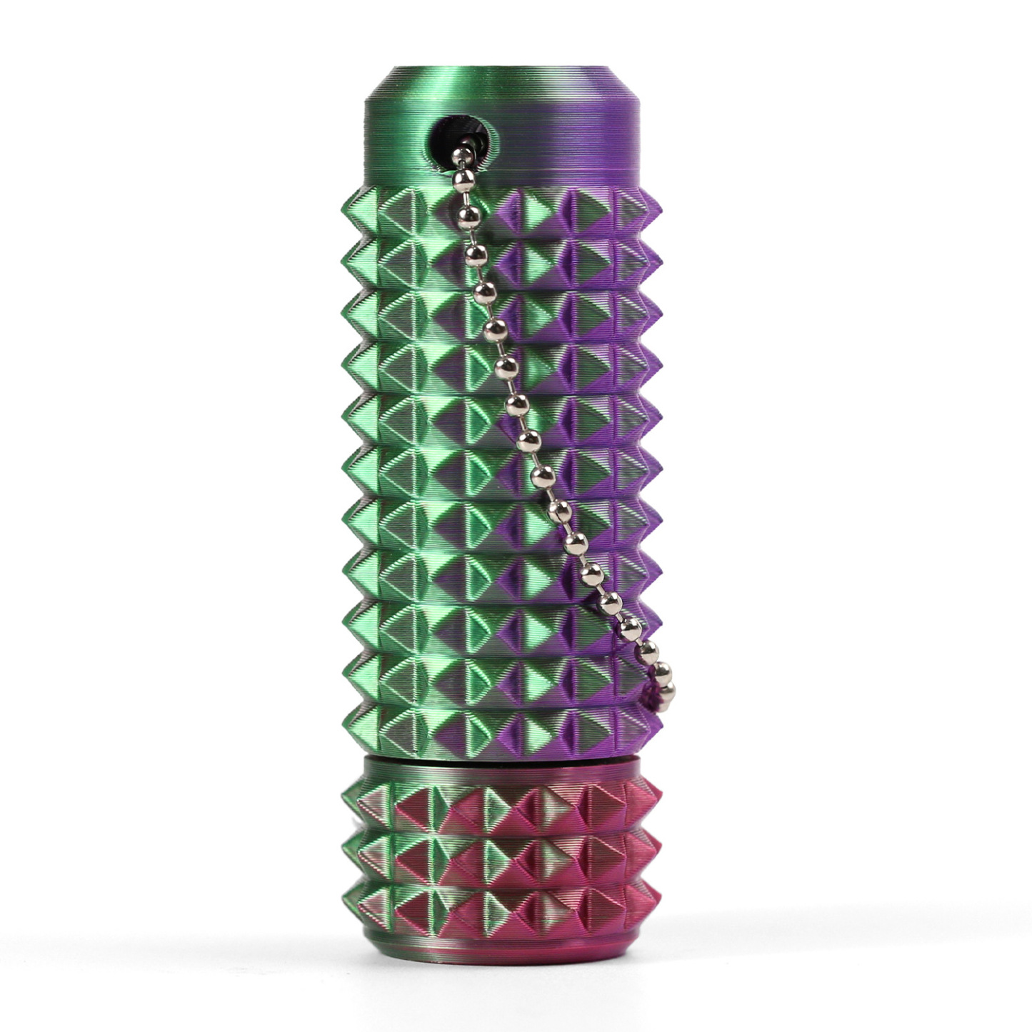 Custom Name Spiky Grippie Stim Keychain Mini Fidget Toy Venting Key Pendant for Anxiety Relief Positive - GiftlabUK