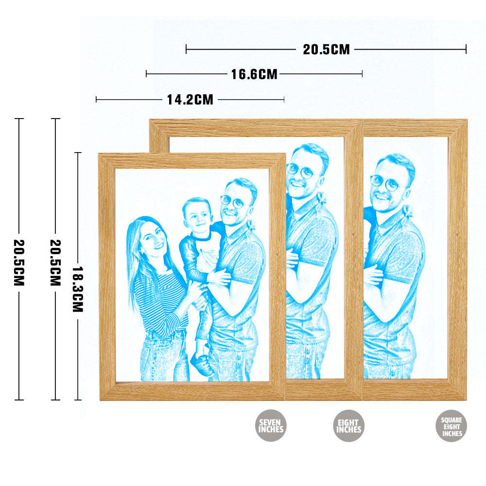 Custom Photo Film Negative Style Frames Personalized Photo Film Frame Projectable Photo Frame - mymoonlampuk
