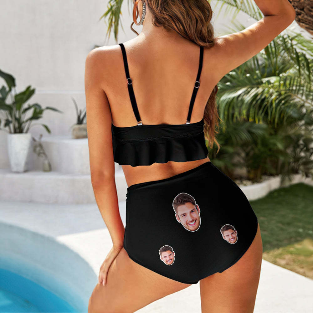 Custom Face Swimsuit Boyfriend Face Personalised Sexy Bikini Perfect Gift for Her