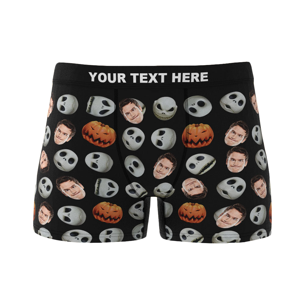 Personalised Funny Face Boxers Custom Photo Underwear Gift For Men-it