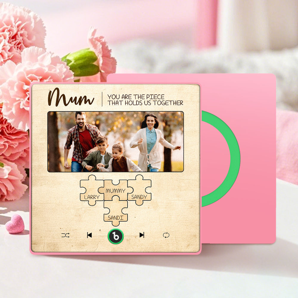 Personalised Song Fridge Magnets That Plays Music with Names Mother's Day Gifts for Mum - MyPhotoBoxer