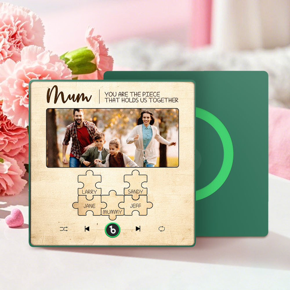 Personalised Song Fridge Magnets That Plays Music with Names Mother's Day Gifts for Mum - MyPhotoBoxer