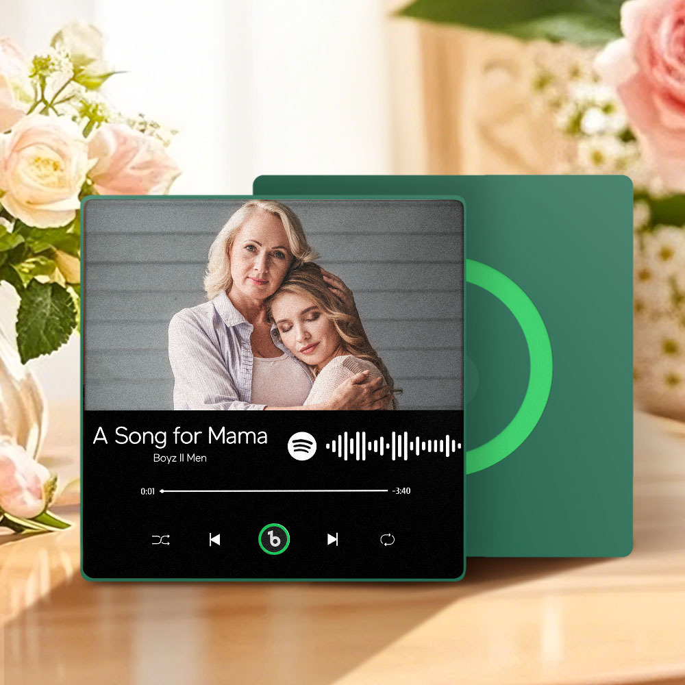 Personalised Music Fridge Magnet That Plays Mother's Day Gifts for Mum Multiple Colors - MyPhotoBoxer