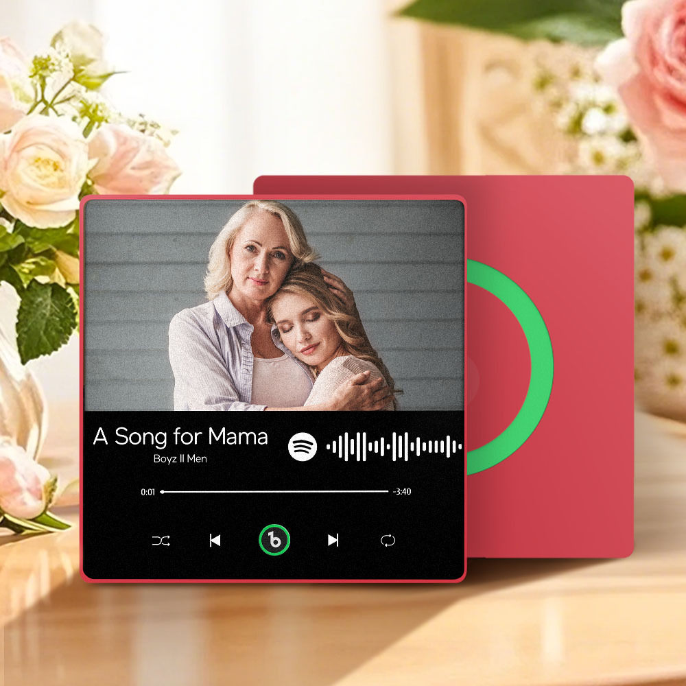 Personalised Music Fridge Magnet That Plays Mother's Day Gifts for Mum Multiple Colors - MyPhotoBoxer