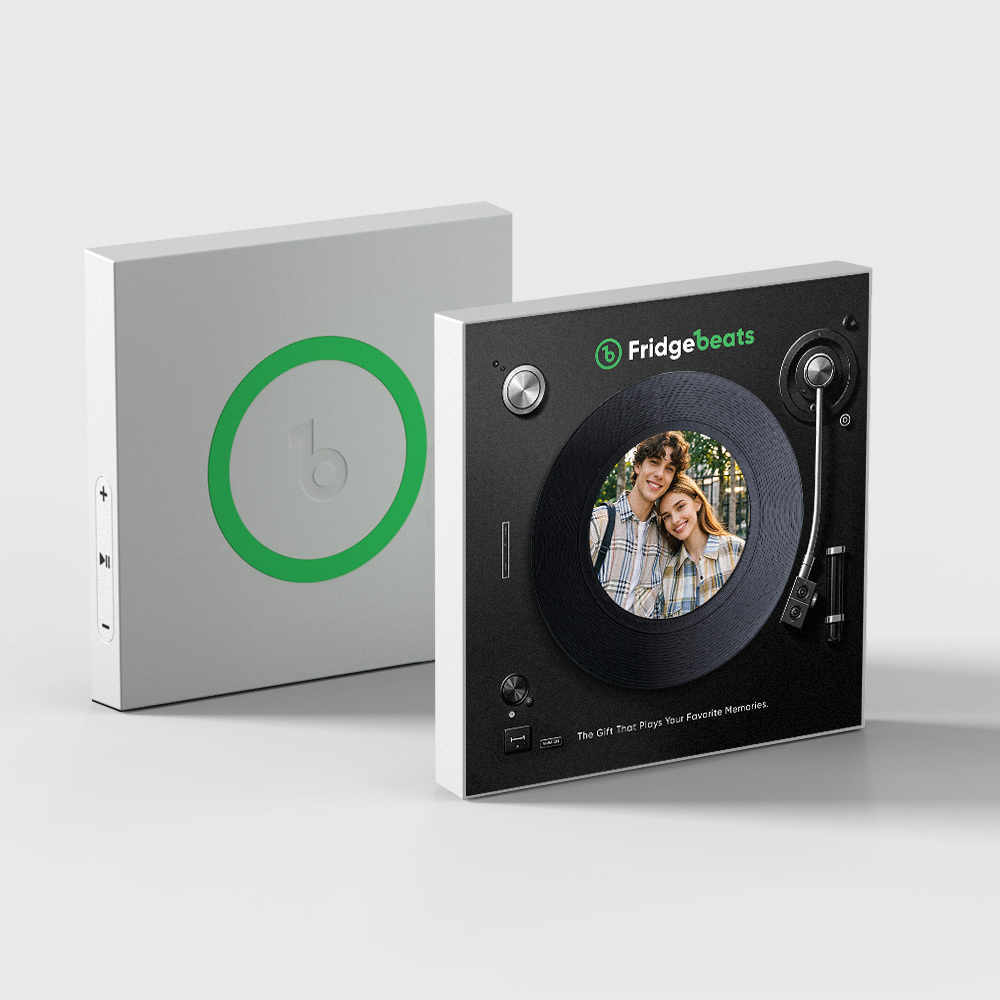 Valentine's Gift Custom Song Fridge Magnet With Photo Supports NFC Functionality Gifts for Men for Girlfriend - MyPhotoBoxer