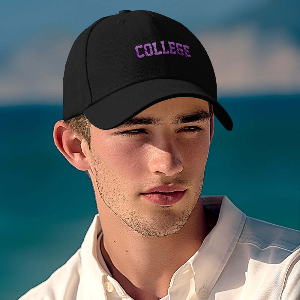 Personalized Team Caps Game Day Gift Idea for Teammates and Sports Fans - MyPhotoBoxer