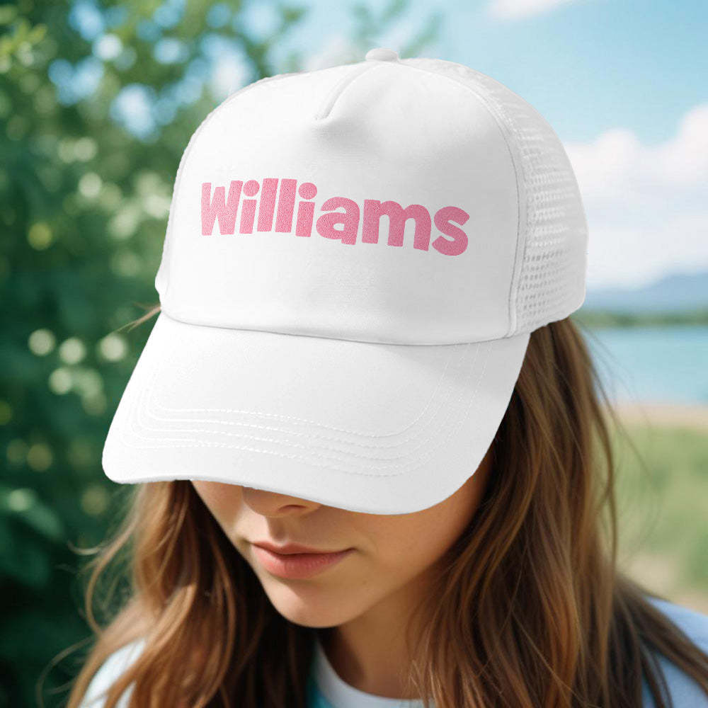 Custom Puff Print Trucker Hat Personalized Foam Trucker Caps for Adult - MyPhotoBoxer