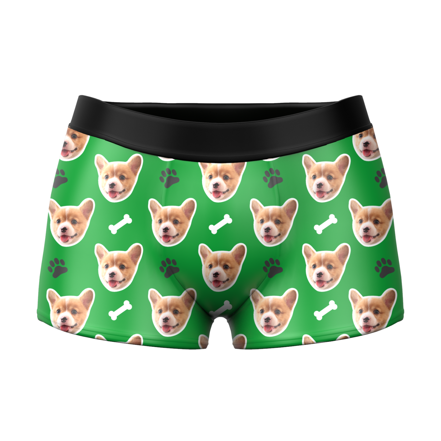 Dog - Custom Face Boxer Shorts