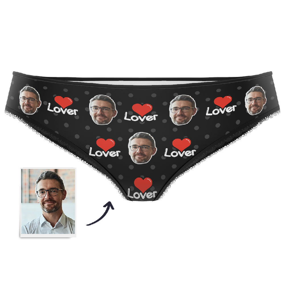 Lover - Custom Face Panties(Hot Sale)