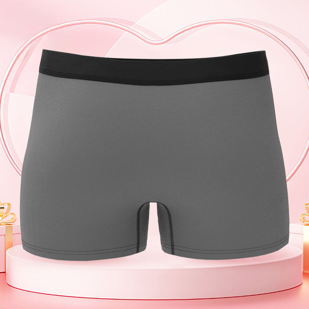 Custom Photo Men's Boxers Woman Face Blow Dandelion Funny Boxer Shorts For Men, Blow Me Boxer Men, Valentine Day Gift For Husband Boyfriend - MyPhotoBoxer