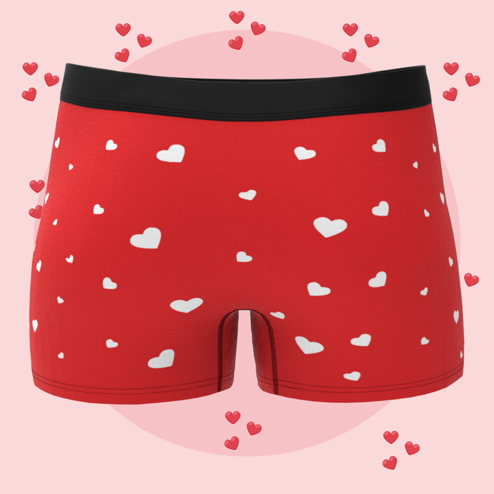 Personalized Men's Boxer Briefs I Licked It So It's Mine Naughty Couple - MyPhotoBoxer