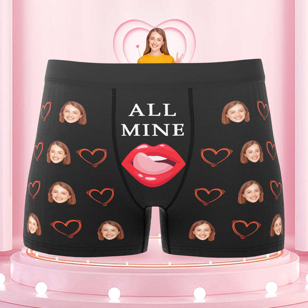 Custom Colorful Face Boxer Shorts | Put Your Face on Boxers | MyFaceUnderwear