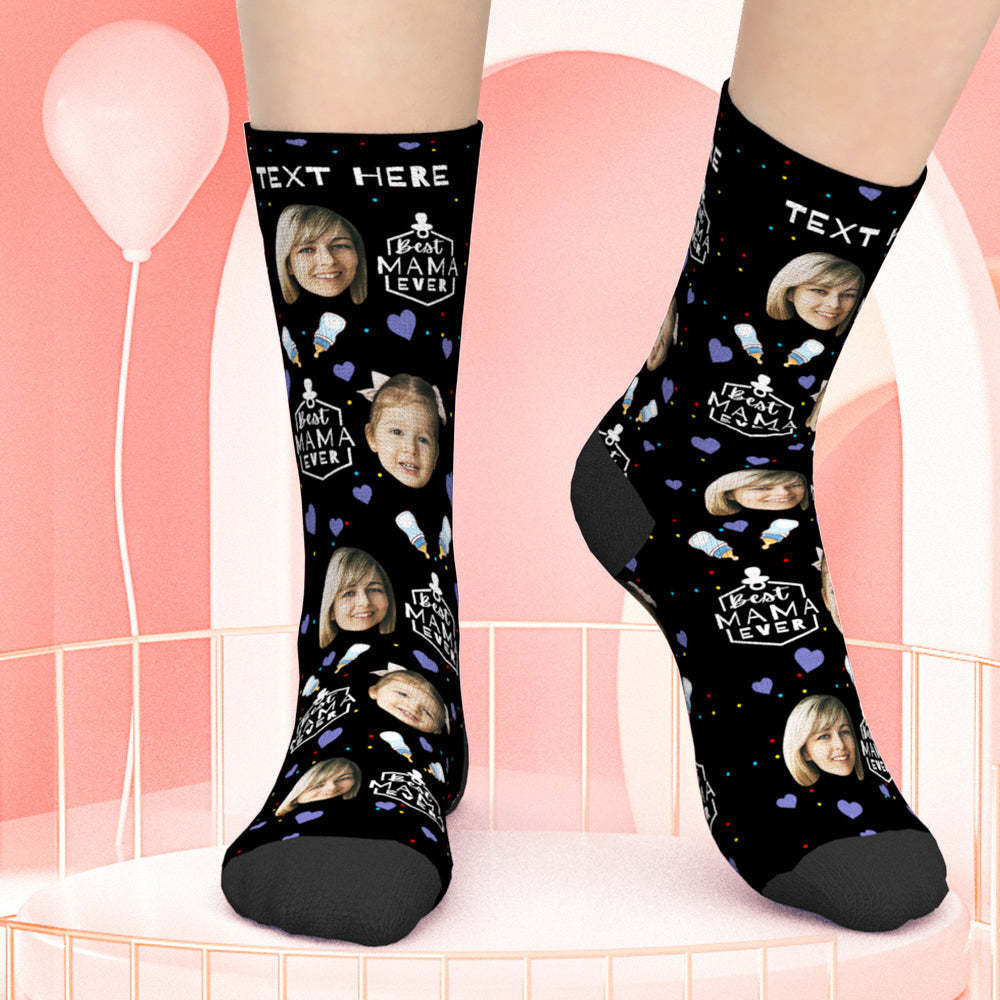 Personalize Photo Socks Best Gifts for Mum Mother's Day Gifts or Birthday Gifts for Mum