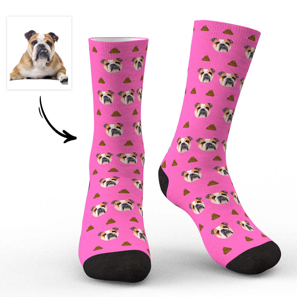 Custom Face socks Unique Dog Photo Socks For Pet Lovers - Dogs - MyPhotoBoxer