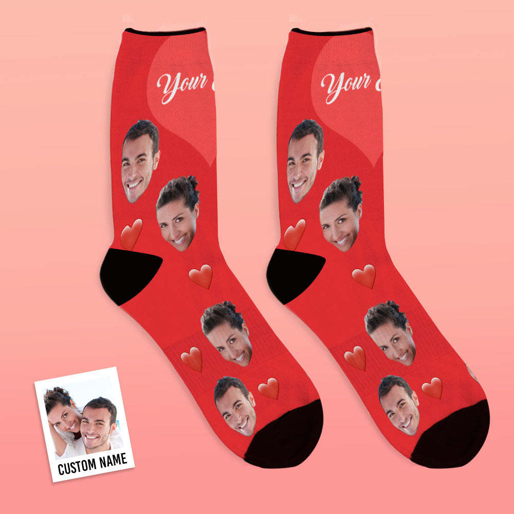 Love Face Custom Socks