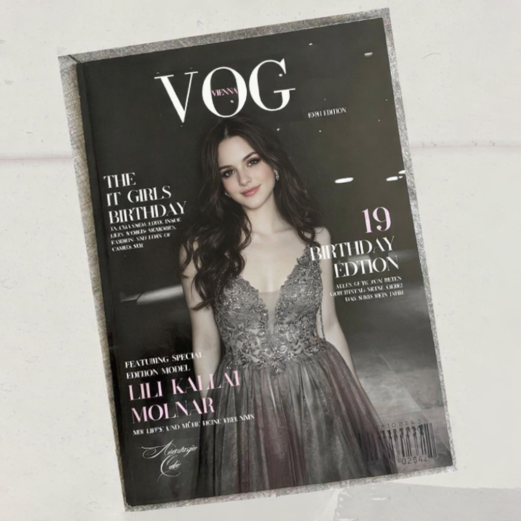 Custom Magazine for Birthday Vintage Retro Style Magazine for Her Birthday - FaceBoxerUK