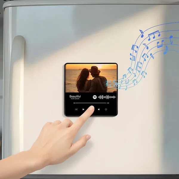 Customized Photo Album Fridge Magnet Music Wall Photo Sticker Music Movement That Can Be Played Without Cell Phone Music Fridge Magnet Can Play Songs