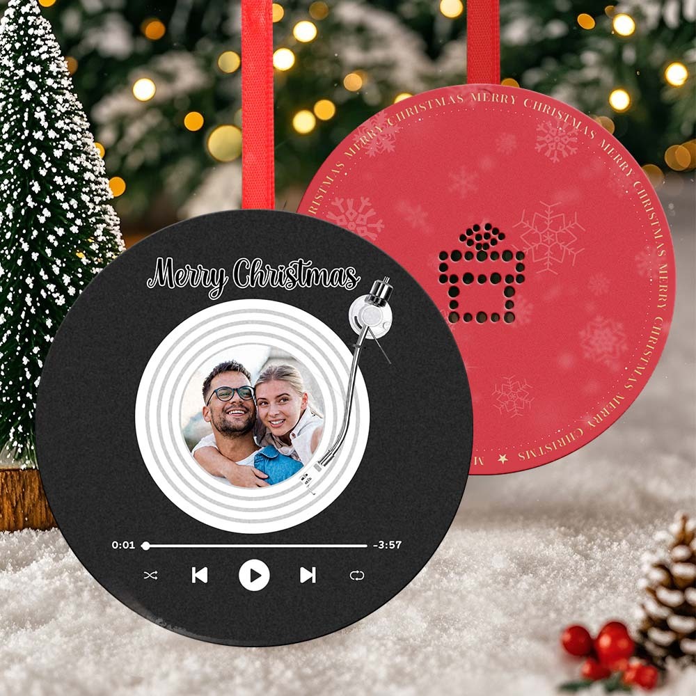 Custom Music Vinyl Record Christmas Ornaments – Play Music, Relive Cherished Memories