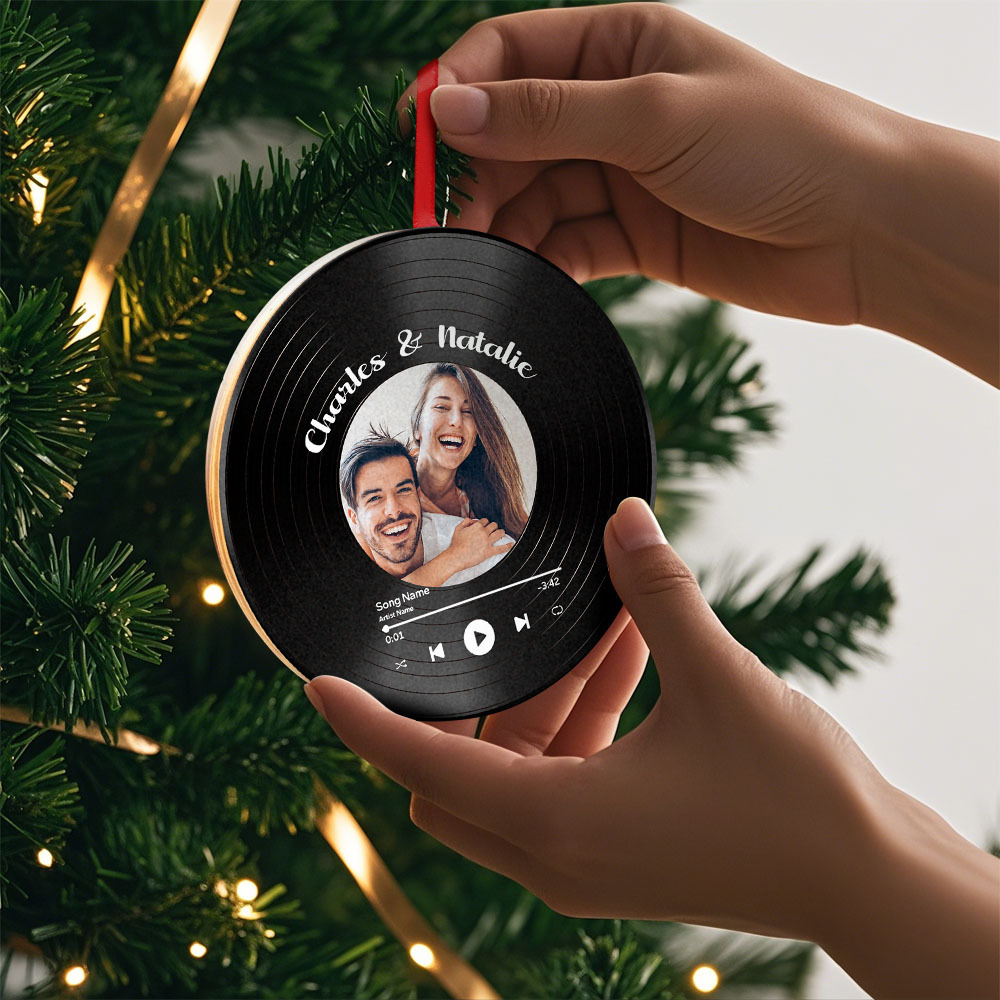 Custom Music and Photo Christmas Ornaments – Play Music, Relive Cherished Memories