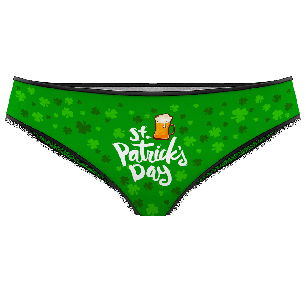 Personalised Face Panties St. Patrick S Day Women S