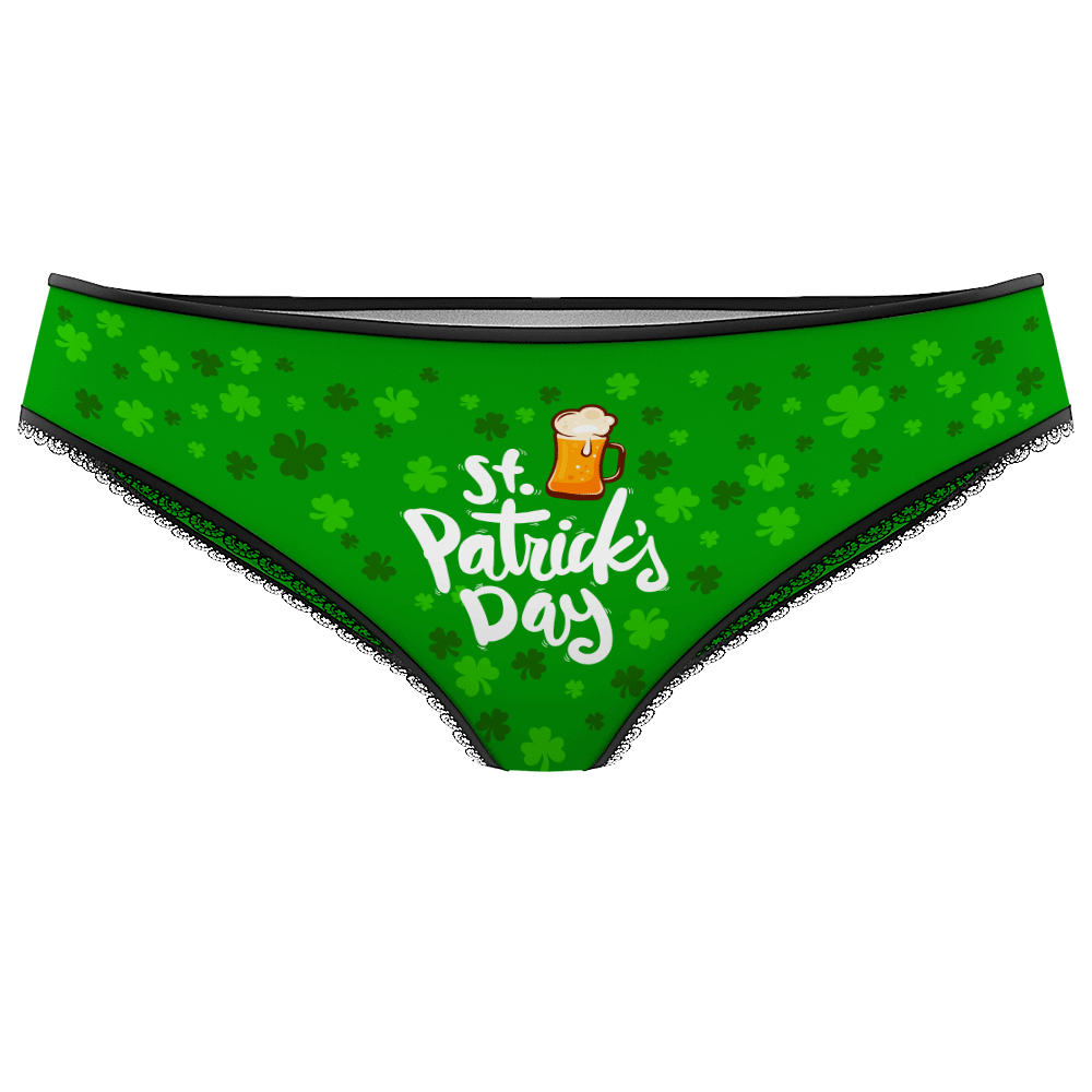 Women's Panties - St Patrick's Day - Facesboxeruk