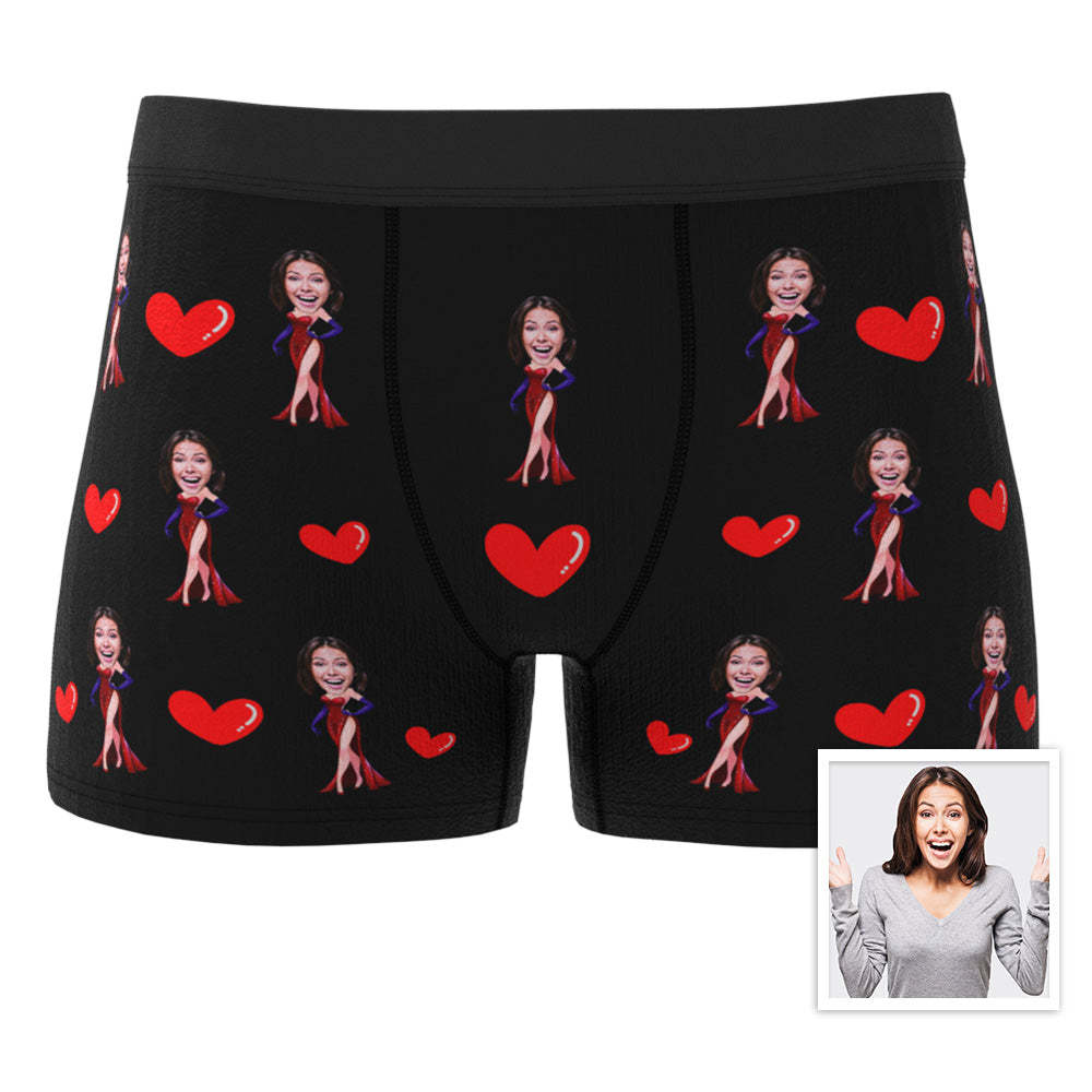 Gifts for Him Custom Boxer Custom Face Boxer Personalised MiniMe Boxer Custom Boxer Briefs Customized Sexy Girl Boxer - MyFaceUnderwearAU