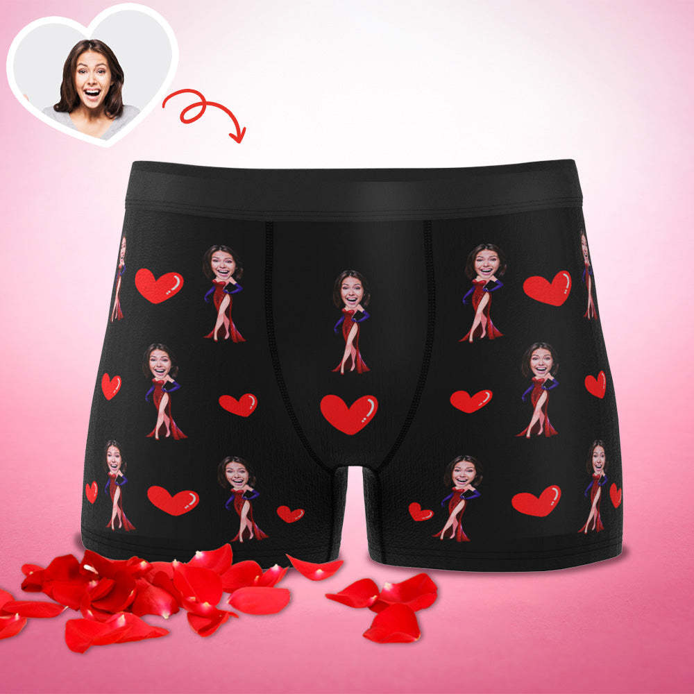 Gifts for Him Custom Boxer Custom Face Boxer Personalised MiniMe Boxer Custom Boxer Briefs Customized Sexy Girl Boxer - MyFaceUnderwearAU