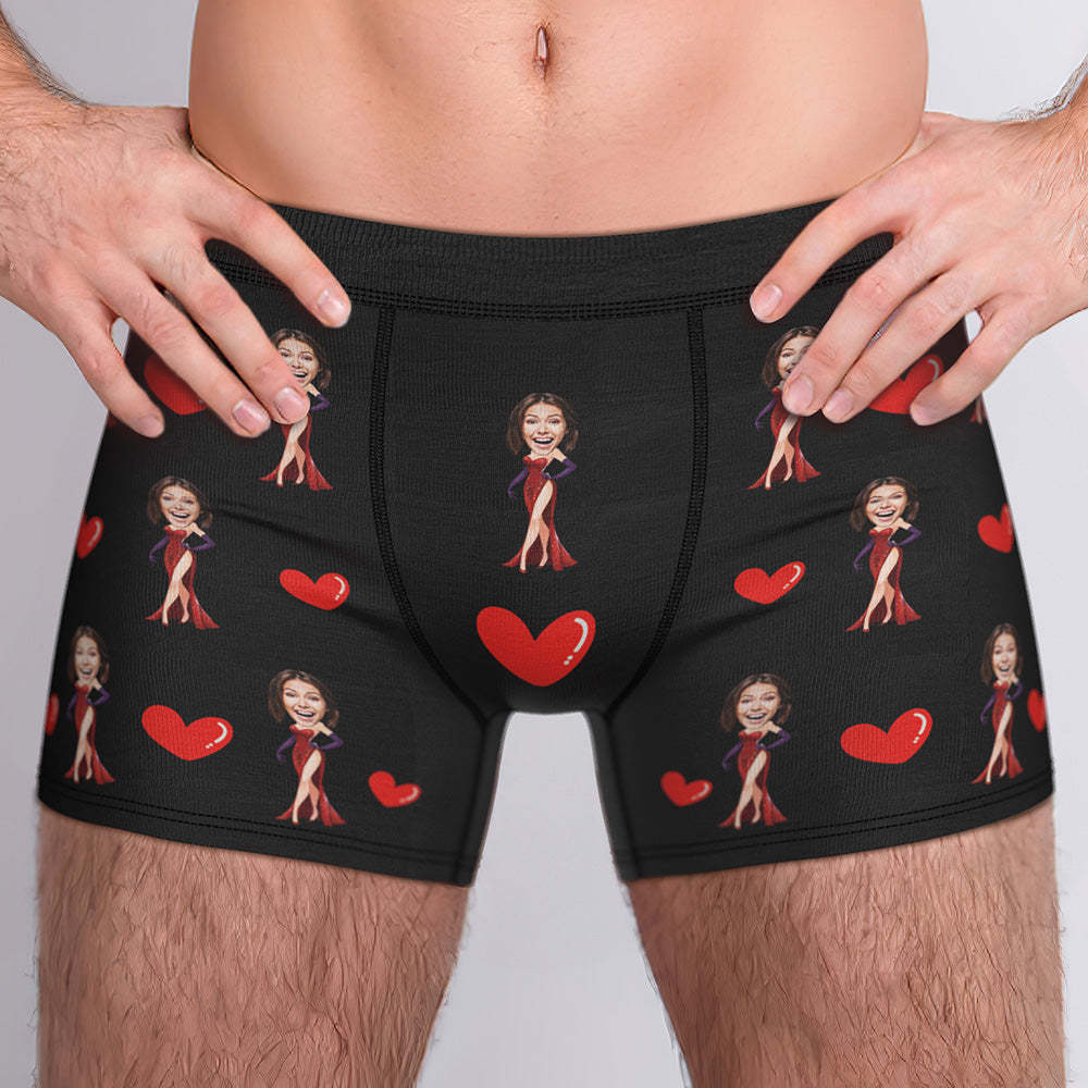 Gifts for Him Custom Boxer Custom Face Boxer Personalised MiniMe Boxer Custom Boxer Briefs Customized Sexy Girl Boxer - MyFaceUnderwearAU