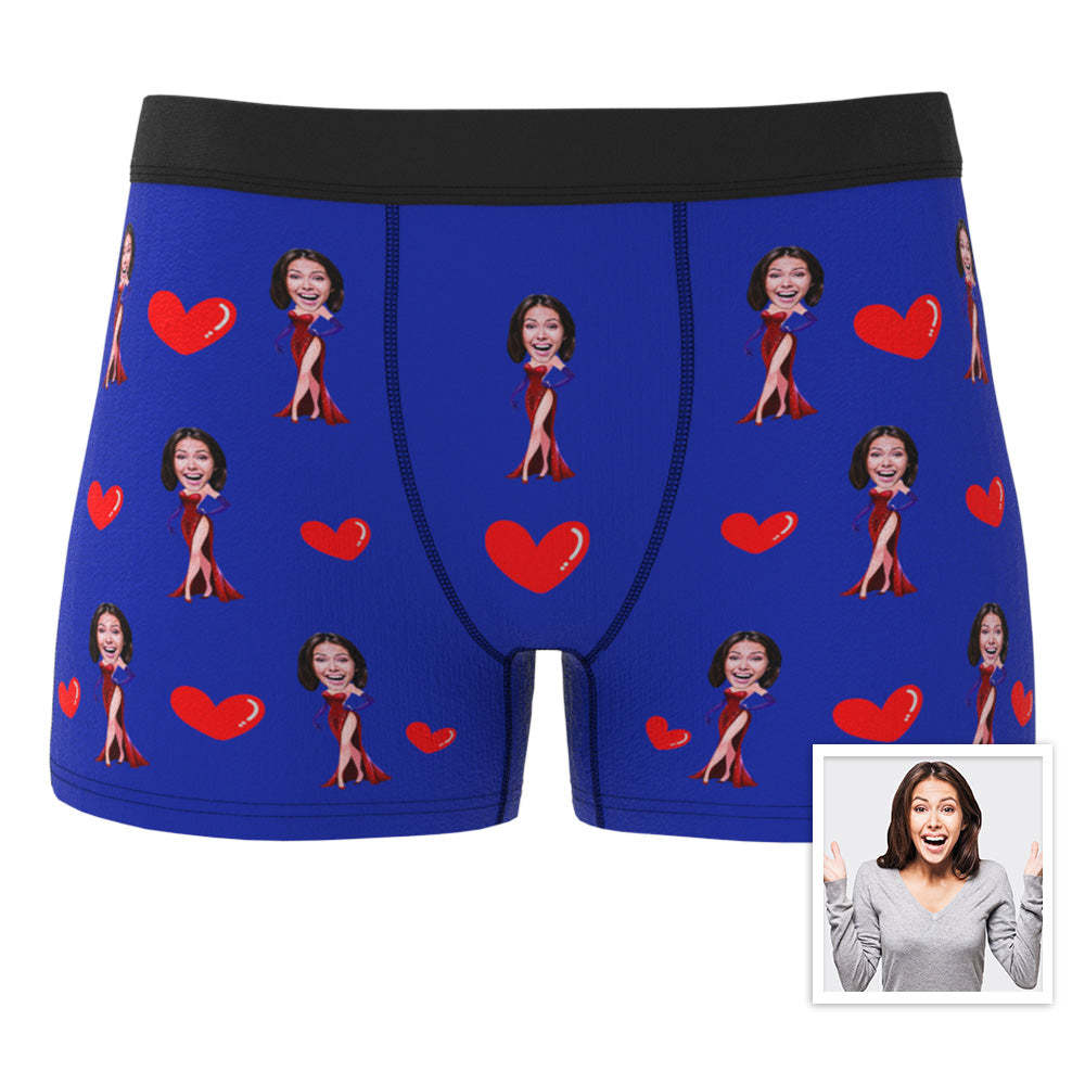 Gifts for Him Custom Boxer Custom Face Boxer Personalised MiniMe Boxer Custom Boxer Briefs Customized Sexy Girl Boxer - MyFaceUnderwearAU