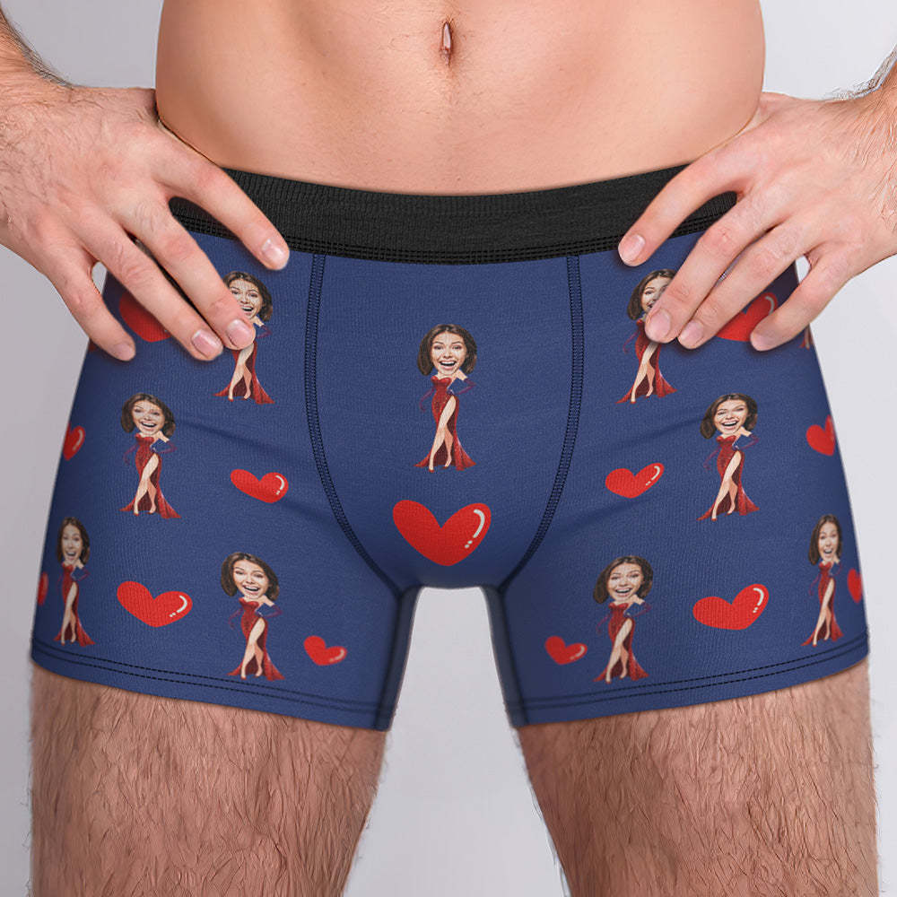 Gifts for Him Custom Boxer Custom Face Boxer Personalised MiniMe Boxer Custom Boxer Briefs Customized Sexy Girl Boxer - MyFaceUnderwearAU
