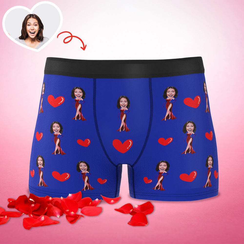 Gifts for Him Custom Boxer Custom Face Boxer Personalised MiniMe Boxer Custom Boxer Briefs Customized Sexy Girl Boxer - MyFaceUnderwearAU