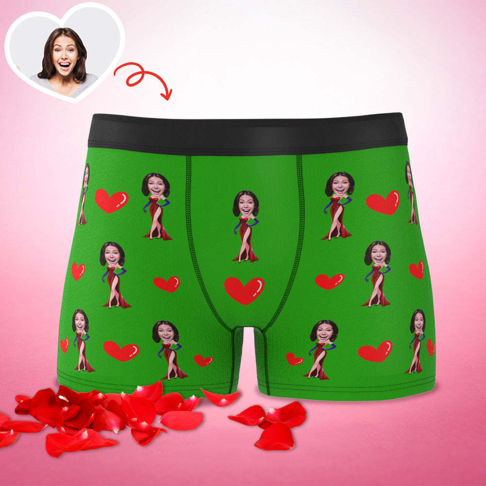 Gifts for Him Custom Boxer Custom Face Boxer Personalised MiniMe Boxer Custom Boxer Briefs Customized Sexy Girl Boxer - MyFaceUnderwearAU