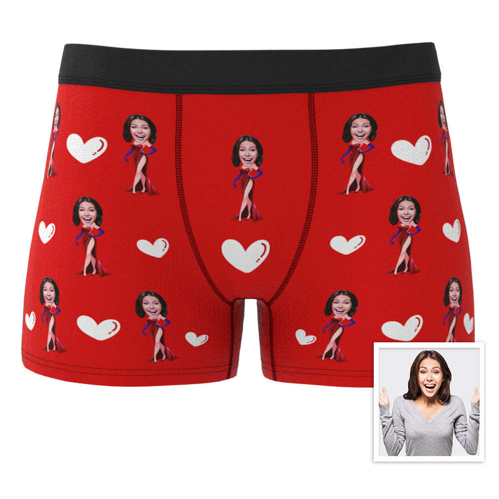 Gifts for Him Custom Boxer Custom Face Boxer Personalised MiniMe Boxer Custom Boxer Briefs Customized Sexy Girl Boxer - MyFaceUnderwearAU