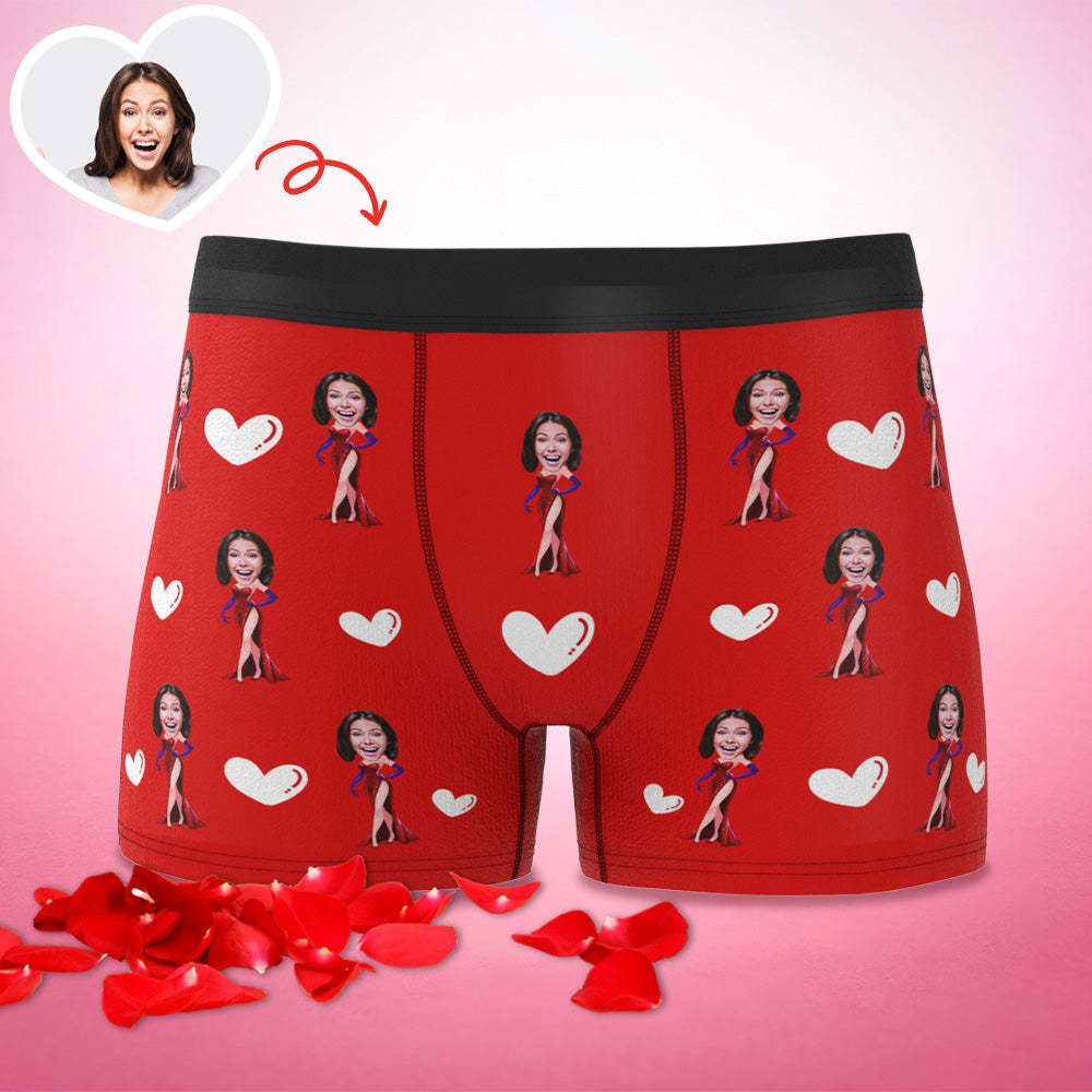 Gifts for Him Custom Boxer Custom Face Boxer Personalised MiniMe Boxer Custom Boxer Briefs Customized Sexy Girl Boxer - MyFaceUnderwearAU