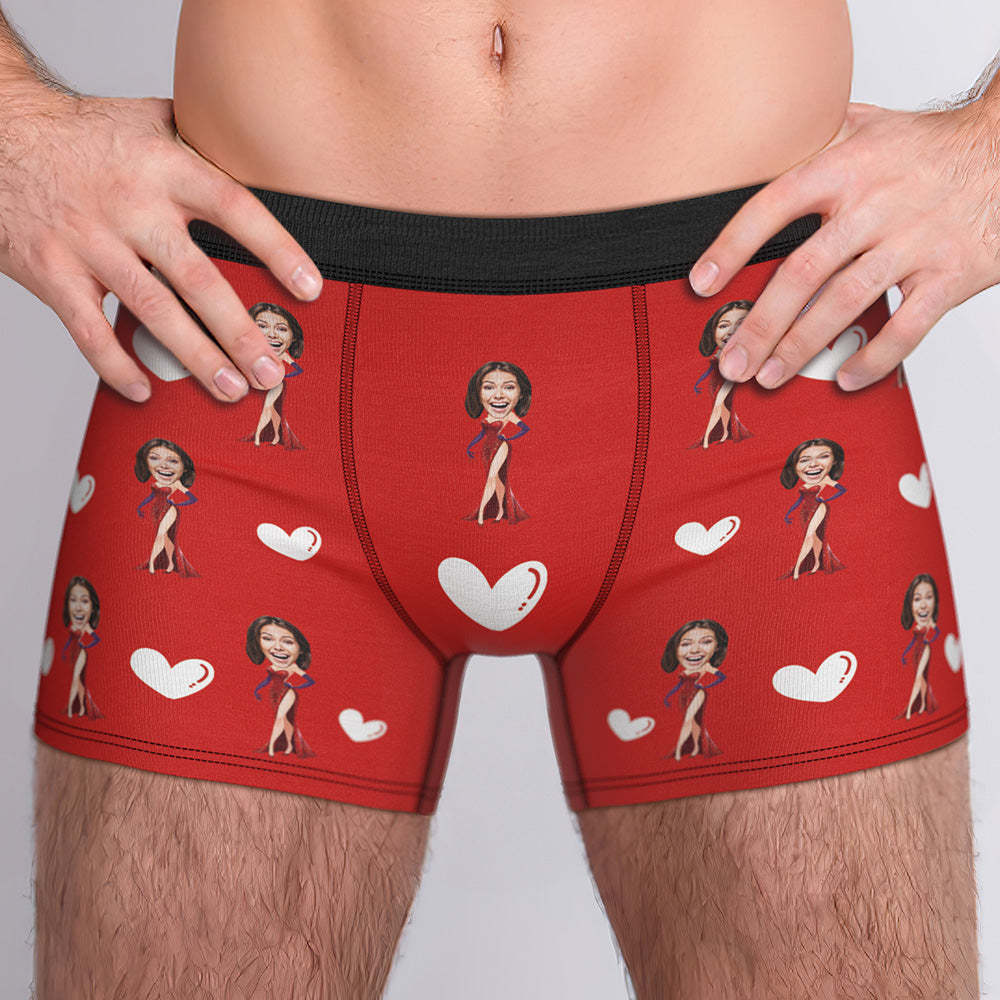 Gifts for Him Custom Boxer Custom Face Boxer Personalised MiniMe Boxer Custom Boxer Briefs Customized Sexy Girl Boxer - MyFaceUnderwearAU