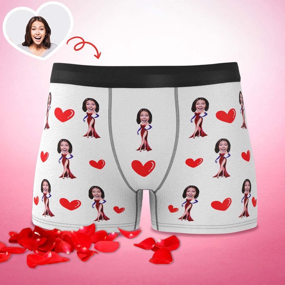 Gifts for Him Custom Boxer Custom Face Boxer Personalised MiniMe Boxer Custom Boxer Briefs Customized Sexy Girl Boxer - MyFaceUnderwearAU