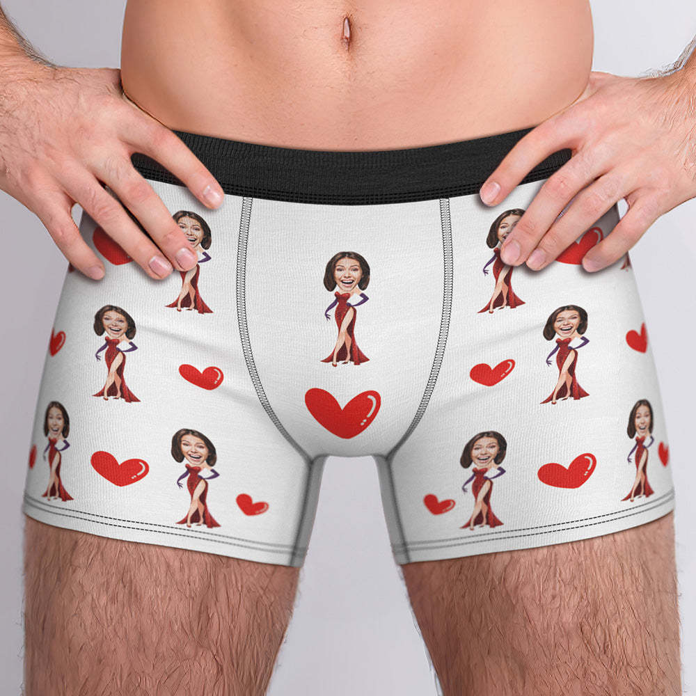 Gifts for Him Custom Boxer Custom Face Boxer Personalised MiniMe Boxer Custom Boxer Briefs Customized Sexy Girl Boxer - MyFaceUnderwearAU